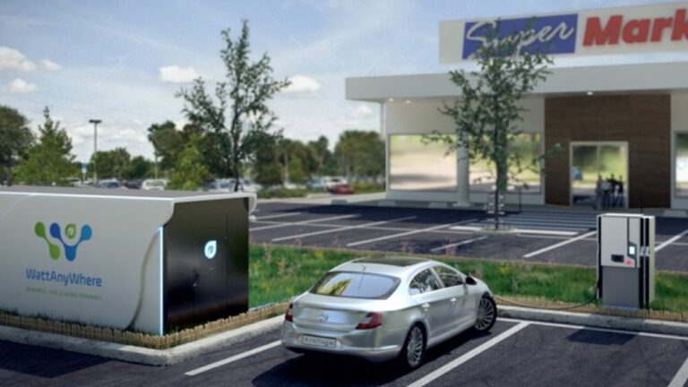 Emission-free, off-grid EV charging
